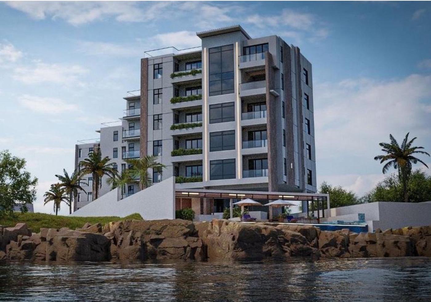 The Azure, Discovery Bay — design render