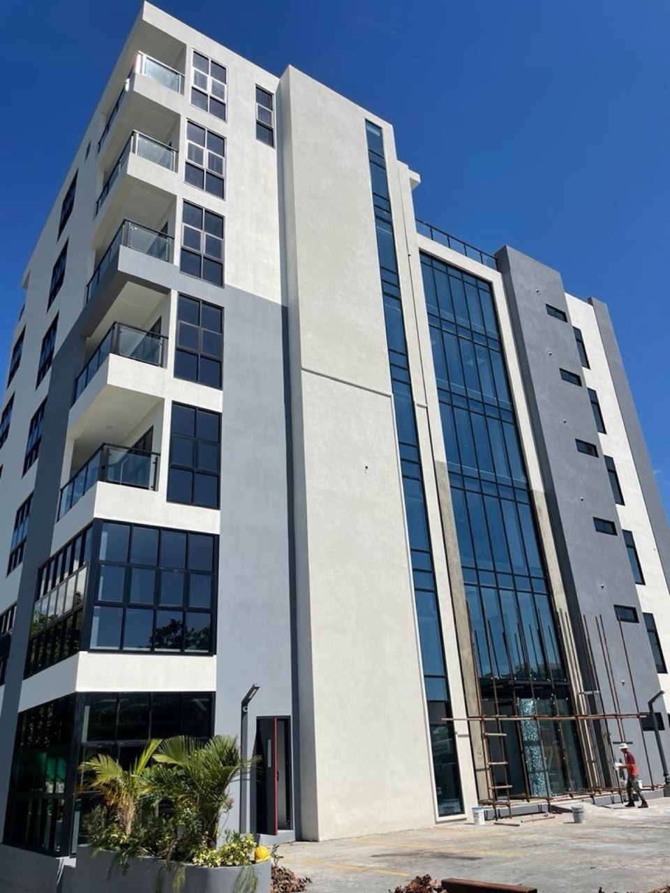 13 Haining Road — completed tower