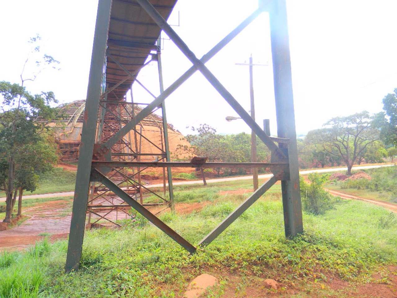 Atlantic Alumina Company (ATALCO) – Discovery Bauxite Partners — conveyor trestle