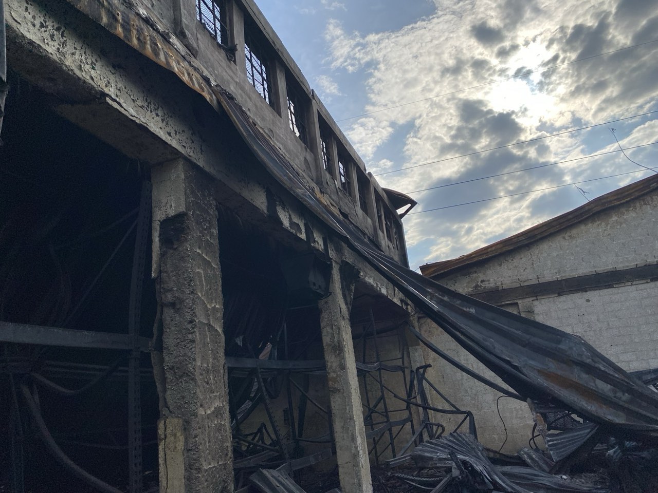 Fire Damage Assessments — fire-damaged building