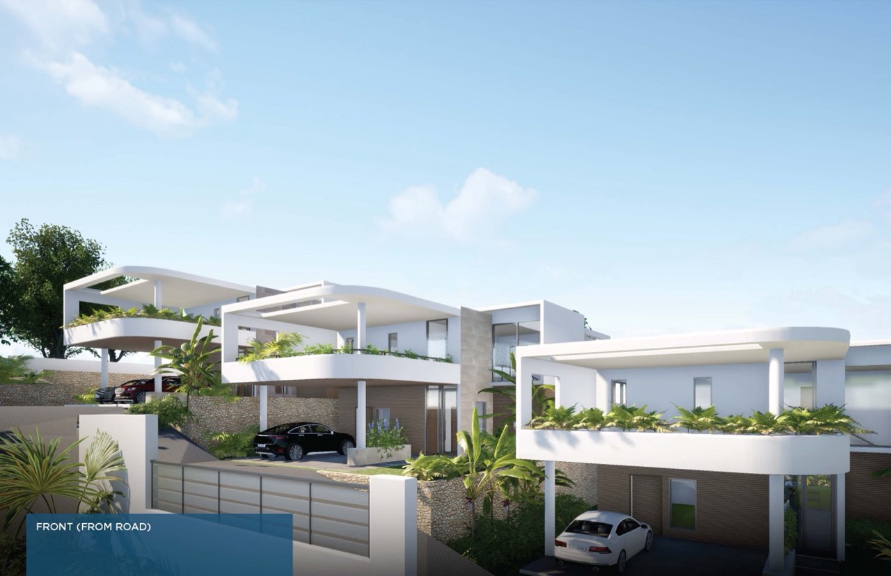 Ursa Minor Residential Development — render — front (from road)