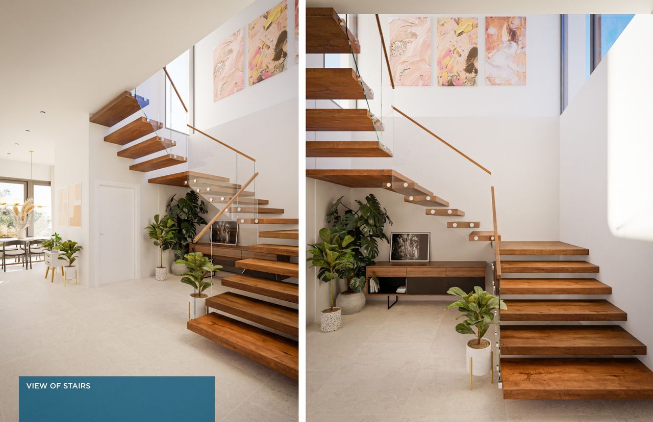 Ursa Minor Residential Development — render — stairs